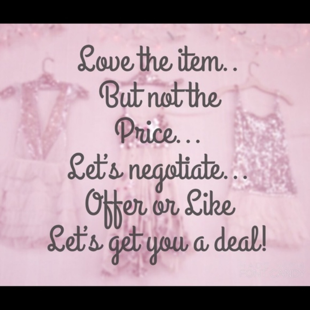Make me an offer!
